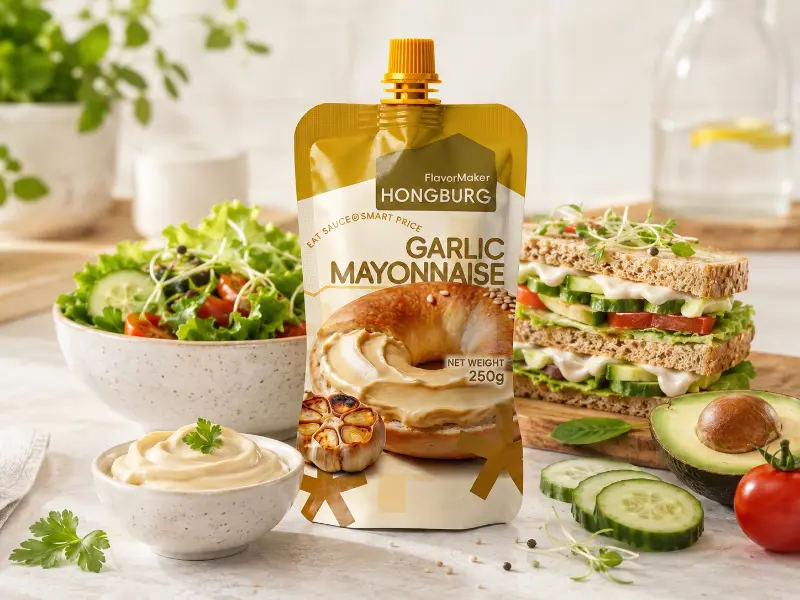 Kremli Bitki əsaslı Vegan Mayonez