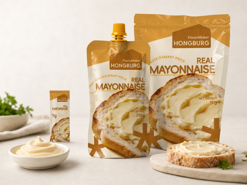 Paketdə əsl mayonez