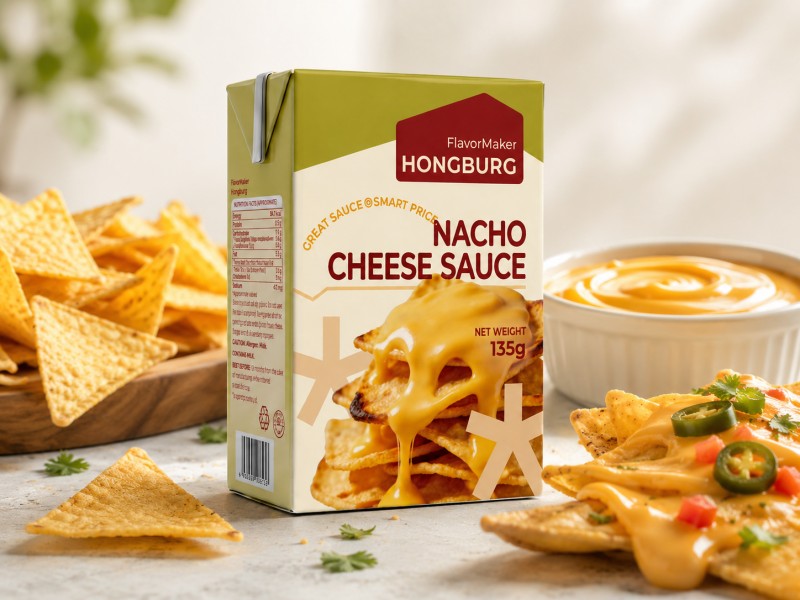 Zəngin hamar nacho pendir sousu