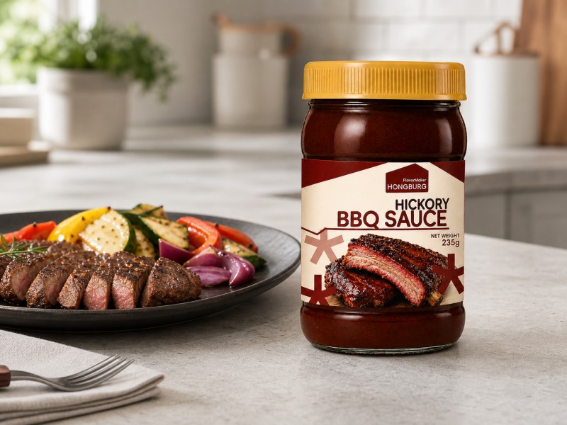 Qalın Dumanlı Hickory Barbekü Sousu
