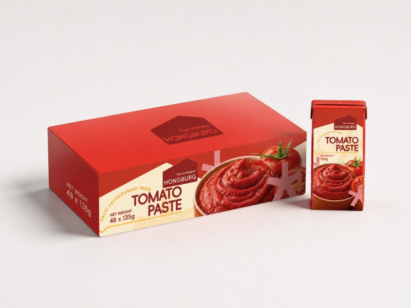Tetra Pakda tomat pastası