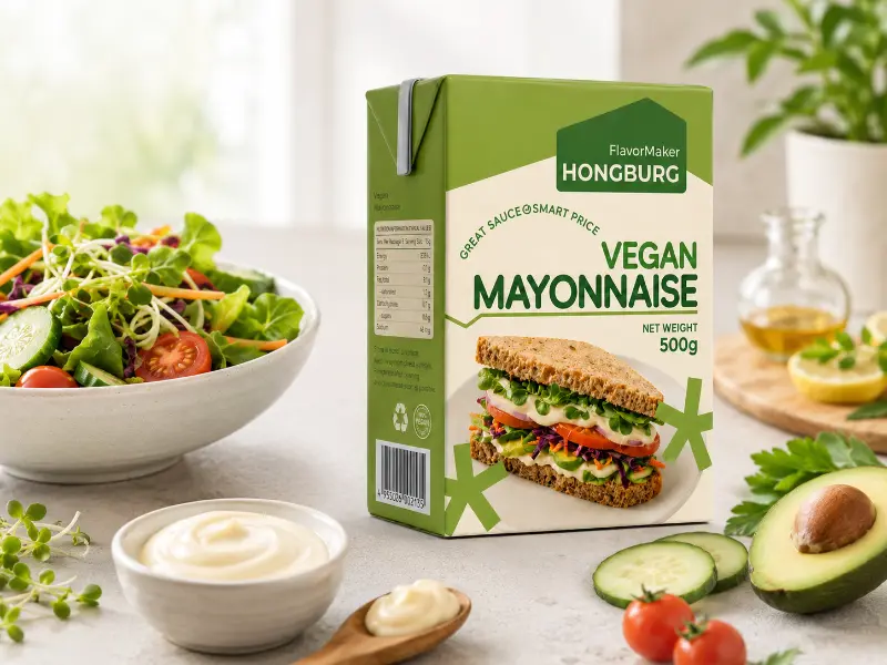 Tetra Pakda Vegan Mayonez
